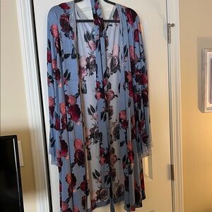 Floral Women's Robe